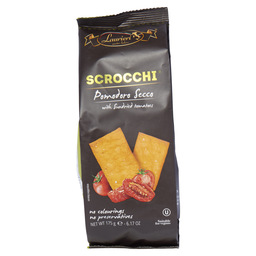 Scrocchi with sundried tomatoes