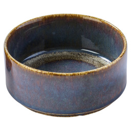 Fruit bowl cm12 bloom blue and brown