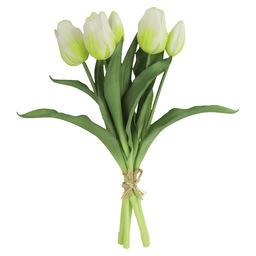 Bouquet de tulipes blanc
