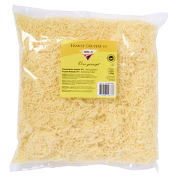 French gruyere grated 3 mm 1 kg