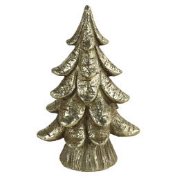 Deco kerstboompje glen goud h20,5cm