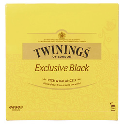 Tee exklusiv schwarz 2gr