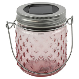 Solar led lampje irinia roze