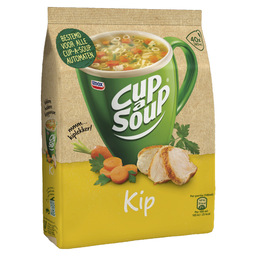 Kippensoep 40p  cup a soup automaat