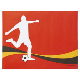 Placemats stock football 30x39cm