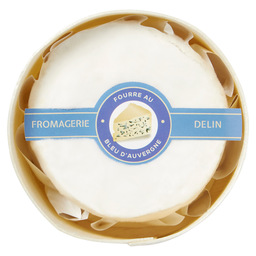 Ripened cheese with triple cream