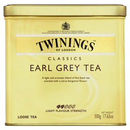 Tea earl grey twinings