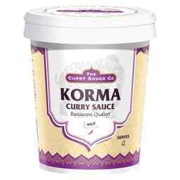 Korma curry saus