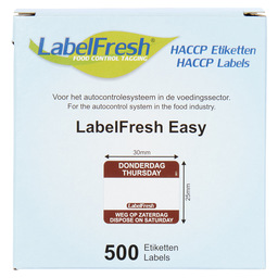 Labelfresh easy do/weg op 30x25mm
