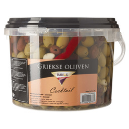 Olives cocktail grecques sans gluten