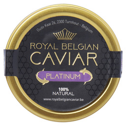 Caviar platinum royal belgian caviar