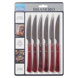 4957 brasero bois steak knife