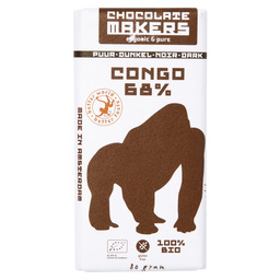 Chocolat gorilla pure 68% bio