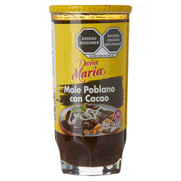 Poblano and chocolate mole paste