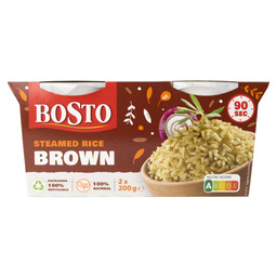 Bosto microwave 1,5 min. brown rice