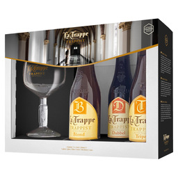 La trappe giftpack (+glas) 3x33cl