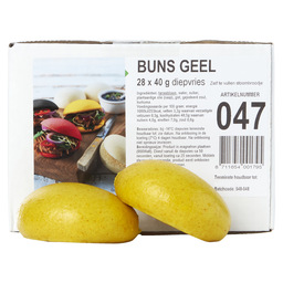 Steamed buns jaune 40gr