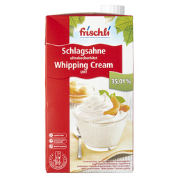 Whipping cream 35% uht unsugared