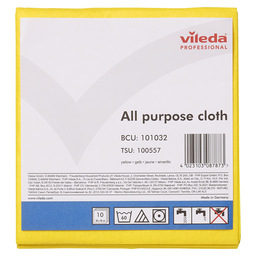 Cleaning cloth yellow