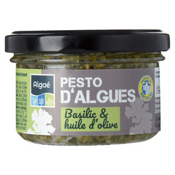 Algues pesto basilic et huile d'olive