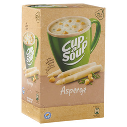 Spargelsuppe cup a soup catering