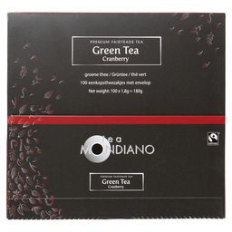 Groene thee cranberry 100x1,8g