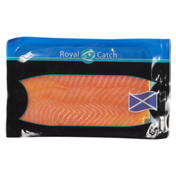 Salmon smoked long sliced scotland