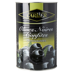 Zwarte olijven zonder pit 4,2kg
