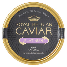 Caviar platinum royal belgian caviar