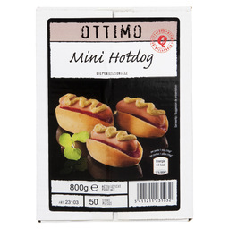 Hotdogs mini 50x16g ottimo