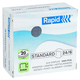 Staples rapid 24/6 ge galv.standard
