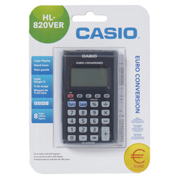 Pocket calculator casio hl820ver