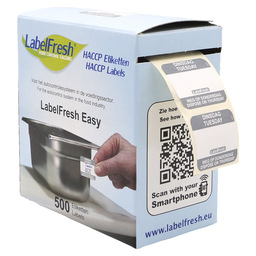 Labelfresh easy di/weg op 30x25mm