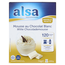 Alsa mousse witte chocolade