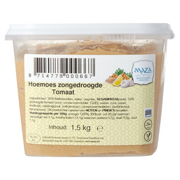 Hoemoes w. sundried tomatoes
