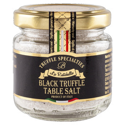 Black truffle table salt