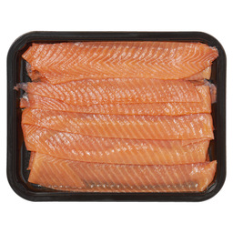 Salmon smoked long sliced royal catch