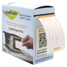 500 labelfresh pro labels - 70x45mm - za