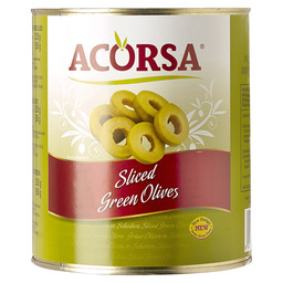 Olives vertes 340/360 a10 coupees1560 g