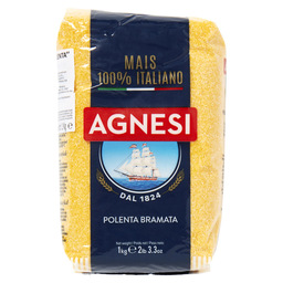 Agnesi polenta bramata corn meal 1kg
