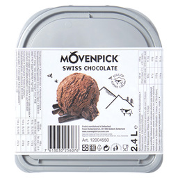 Ice cream chocolate swiss movenpick