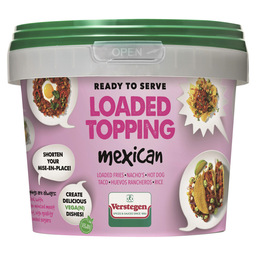 Loaded toppings mexican