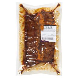 Spare ribs cooked vacuum 3 combs