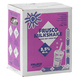 Frusco milkshake 2,5% vanille vloeibaar