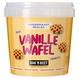 Cooking 'm bite vanilla waffle
