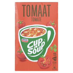 Potage aux tomates cup a soup catering