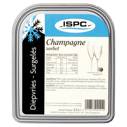 Sorbet champagne