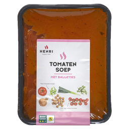 Tomatensuppe mit baellchen konzentrat