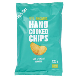 Handcooked chips salt & vinegar bio 10x1