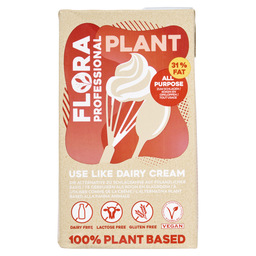 Flora plantaardige slagroom 31%